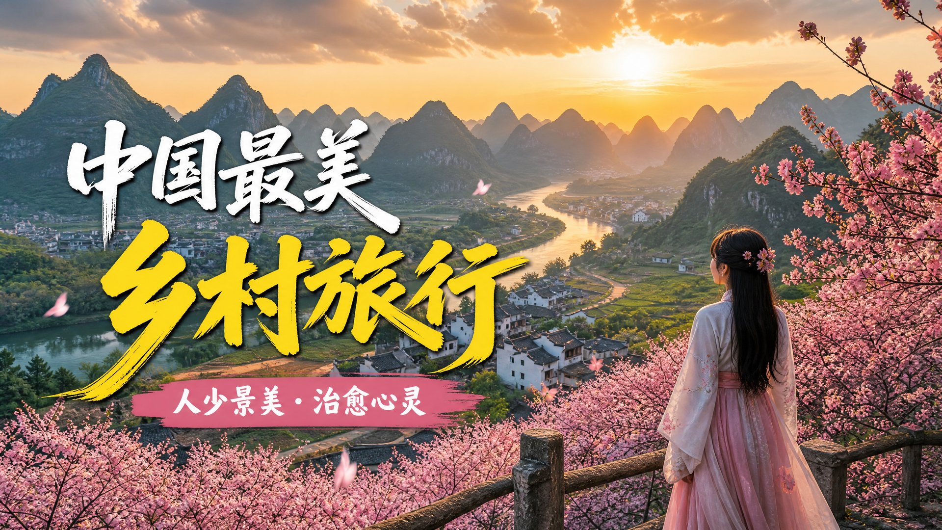 猎奇 猎奇旅行视频：中国最美乡村旅行vlog视频演示·治愈心灵之旅